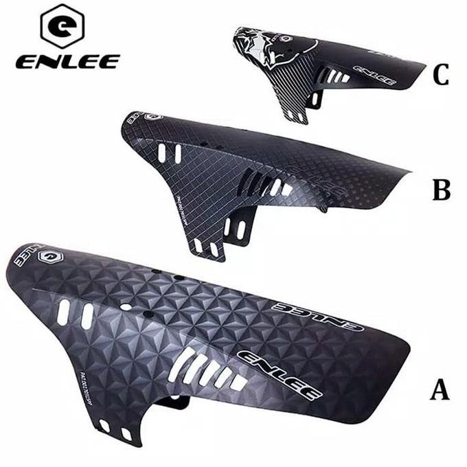 Mudguard Spakbor Sepeda Enlee MTB New Black