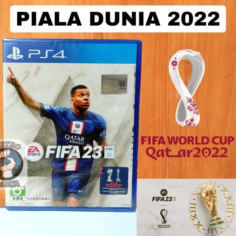 NEW PS4 FIFA 23 Kaset Fifa 23 Piala Dunia PS 4 5 Playstation EA Sports Terbaru Sepak Bola Original C