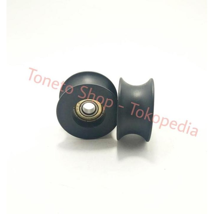 new U Groove Pulley Roller Bearing / Wheel Ball Bearing BU0840 ~ Z20 Shaft