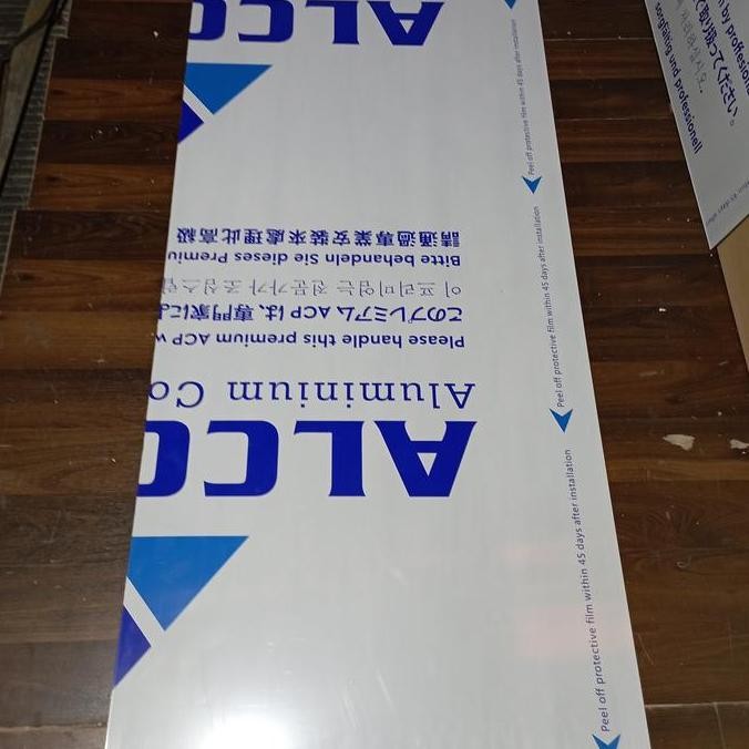 ACP panel Potongan 100x60 cm Tebal 3mm
