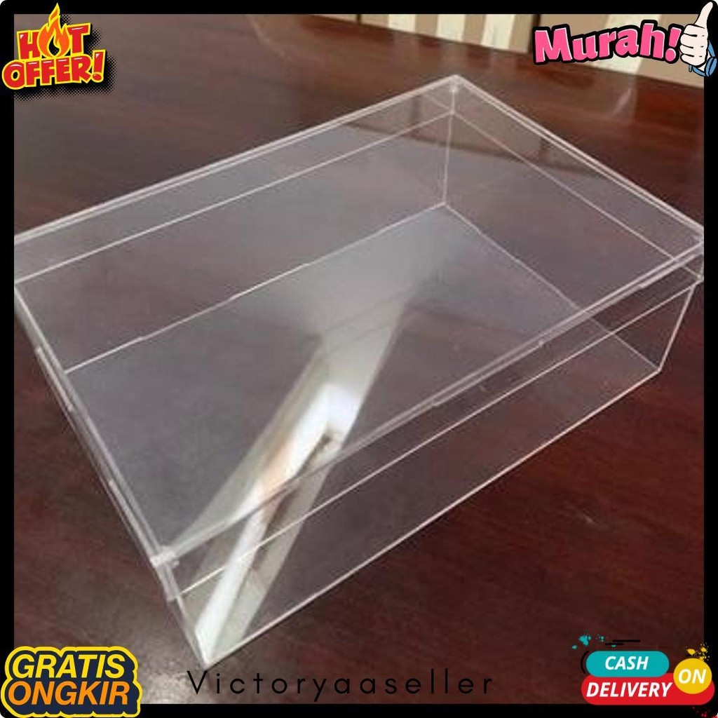 

Box Akrilik / Kotak Akrilik Hampers 30X20X10 Diskon