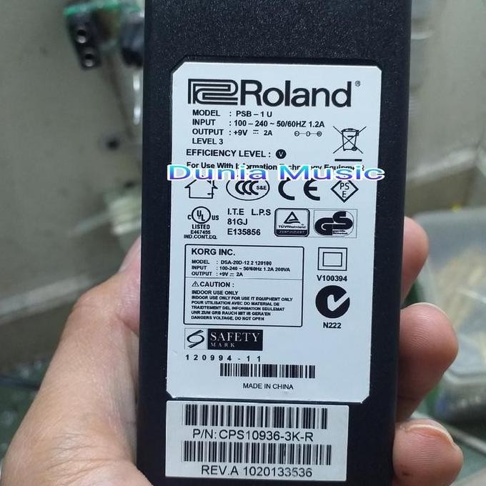 baru Adaptor keybroad Roland type E09,E15,E36