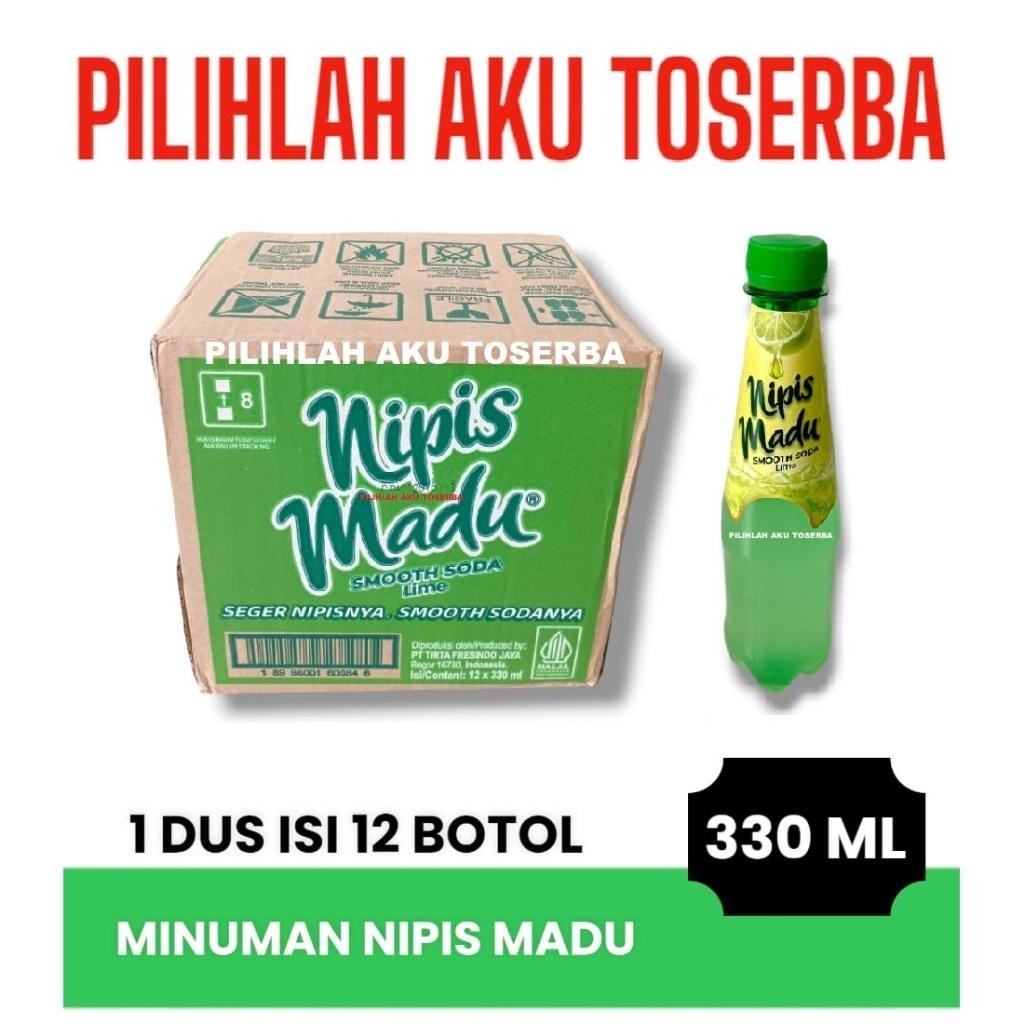 

FM Minuman NIPIS MADU Lime Soda Pet 330 ml - ( HARGA 1 DUS isi 12 btl)