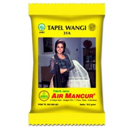 

FM Tapel Wangi Jamu Herbal Air Mancur 1 Renceng Isi 10 Sachet