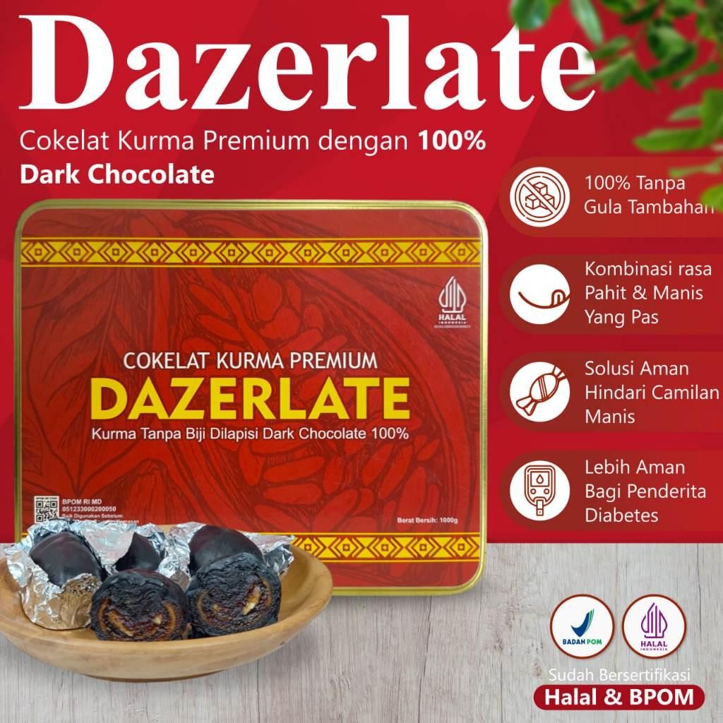 

FM Dazerlate Kurma Cokelat (100% Zero Sugar Chocolate) - Best Seller