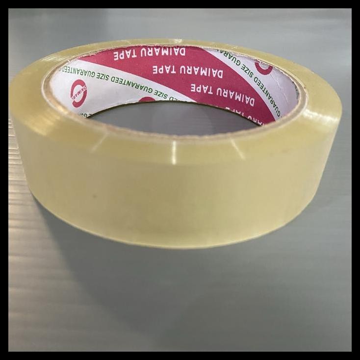 

GRATIS ONGKIR LAKBAN CLEAR 1 INCH DAIMARU 72 YARD !!!!