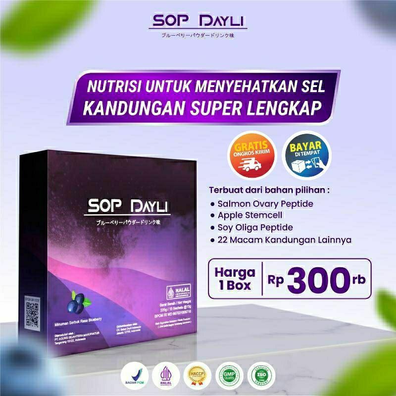 

FM SOP Dayli Original Minuman Nutrisi Untuk Menyehatkan Sel