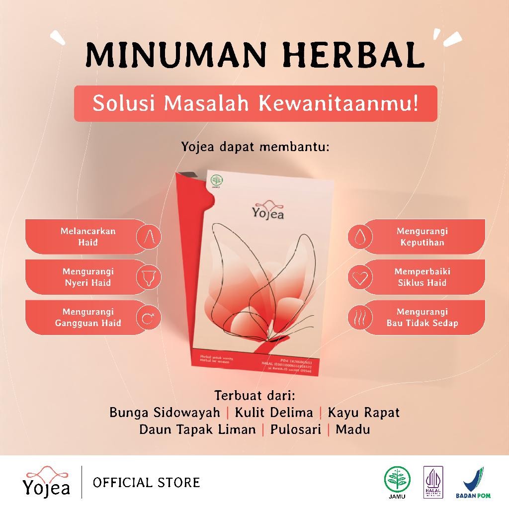 

FM Yojea Minuman Herbal Kewanitaan