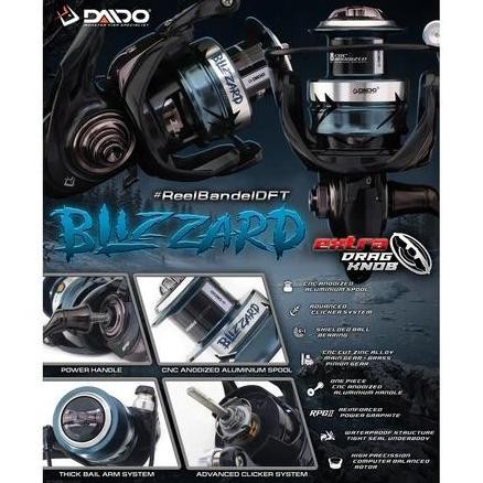 reel daido blizzard  power handle 1000-3000