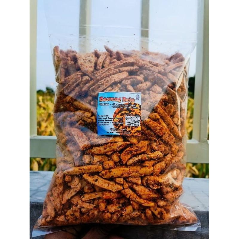 

FM BASRENG DAUN JERUK ASLI RASA IKAN 1 KG TERMURAH FREE BUBBLEWRAP & FREE ONGKIR