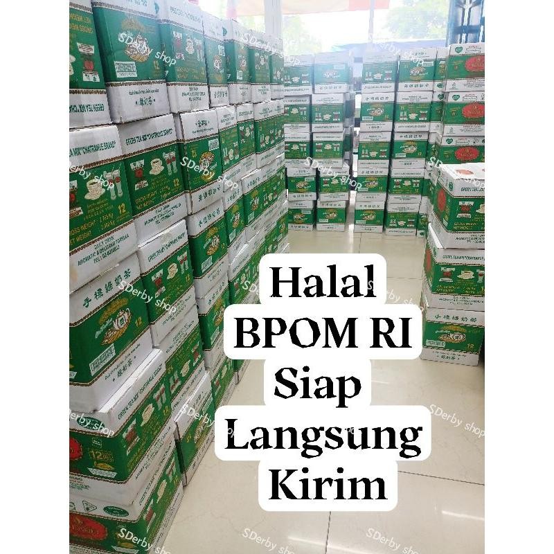 

FM Chatramue Green Tea 200 Gram Teh Hijau Thailand 1 Dus Isi 12 BPOM