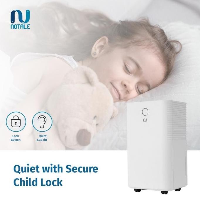 NOTALE - Seco Smart Dehumidifier Serap Kelembapan With Wifi 12L/hari