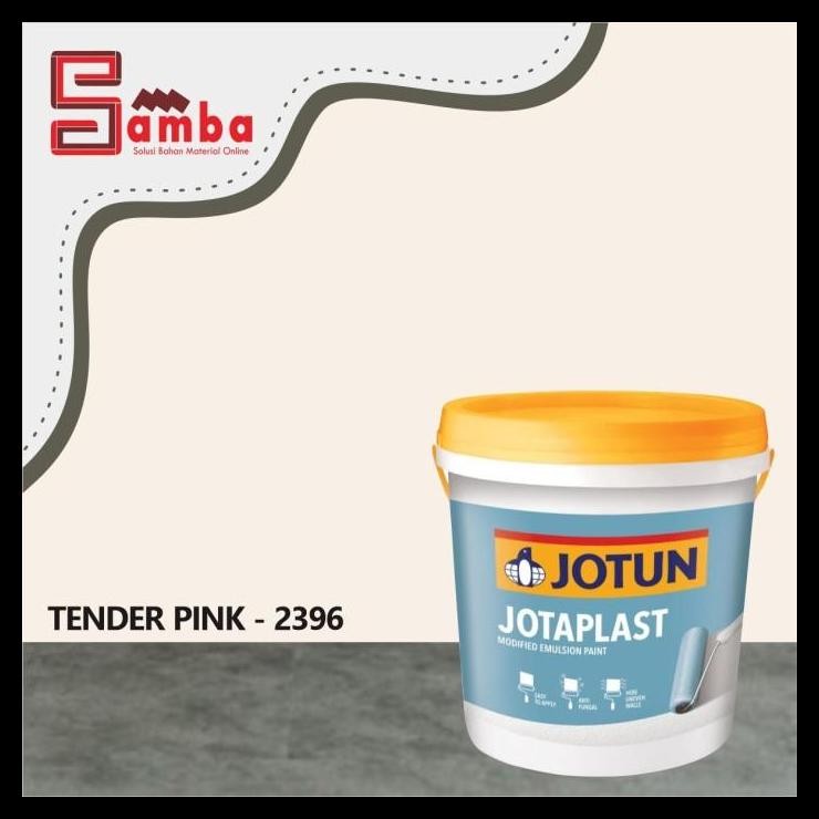 TERMURAH JOTUN 2396 TENDER PINK JOTAPLAST 26KG / CAT TEMBOK INTERIOR 