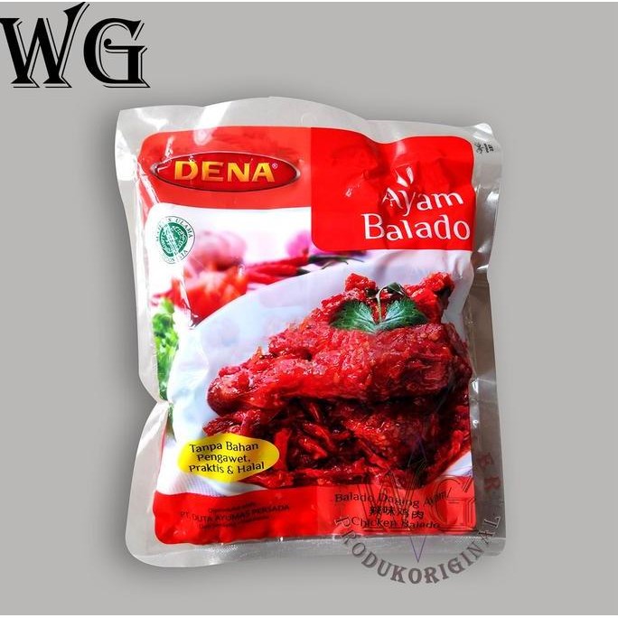 

Dena Ayam Balado / Chicken Balado Halal 500 Gram