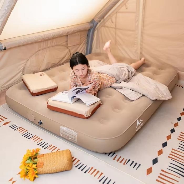 Kasur Pompa Matras Single Upgrade/ Kasur Pompa Angin  Tiup Otomatis / Kasur Pompa Elektrik Upgrade /