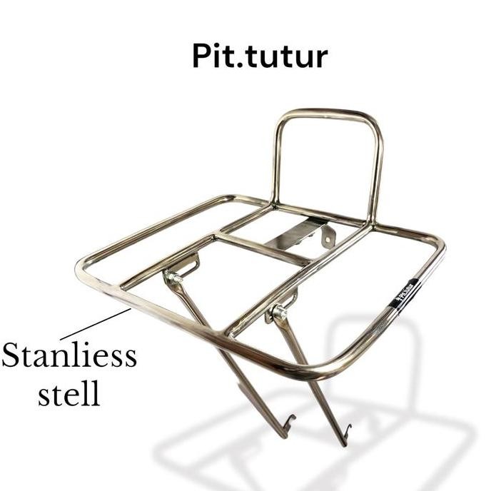 FRONT RACK RAK SEPADA FRONT RACK SEPEDA KERANJANG SEPEDA HS