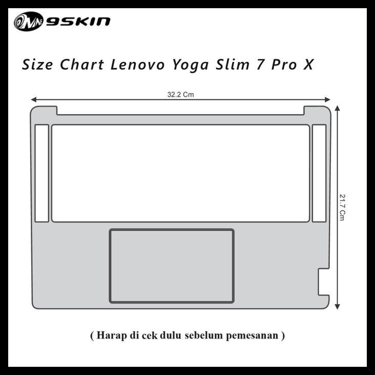 TERBARU SKIN PROTECTOR SKIN PROTECTOR YOGA SLIM 7 PRO X 3M WOOD 