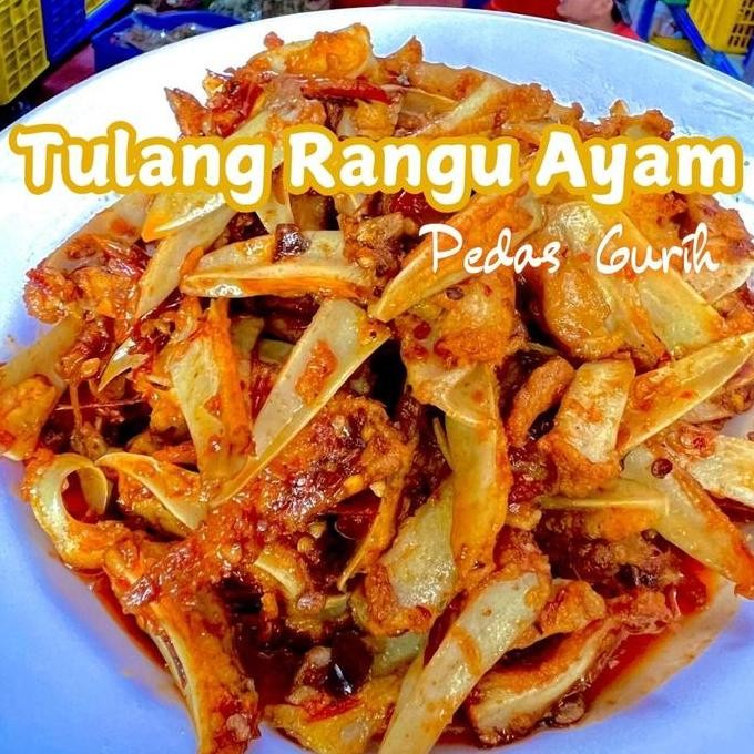 

TULANG RANGU AYAM CHILI OIL - KRIUK GURIH DAN PEDAS 600 GRAM JS