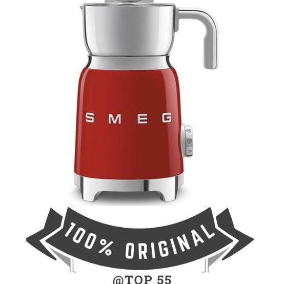 

Smeg 50s Retro Style Aesthetic Milk Frother MFF01 (Red)