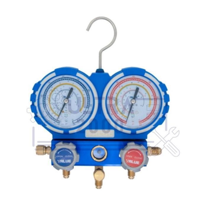 Manifold Ac Value Double R32 Vmg-2-R32-B / Manifold Value R32 Box Original Dan Terpercaya