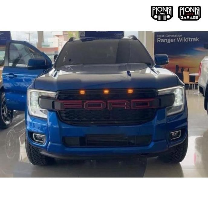 Grille With Led  Ford Ranger 2023+ Grill Dengan Lampu LED Ford Ranger 2023+ Grille With Led  Ford Ev
