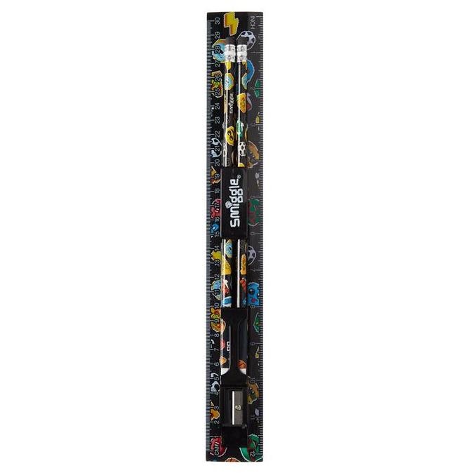

NEW SMGLE COMBO RULER - PENGARIS PENSIL PENGHAPUS RAUTAN SET SMGLE