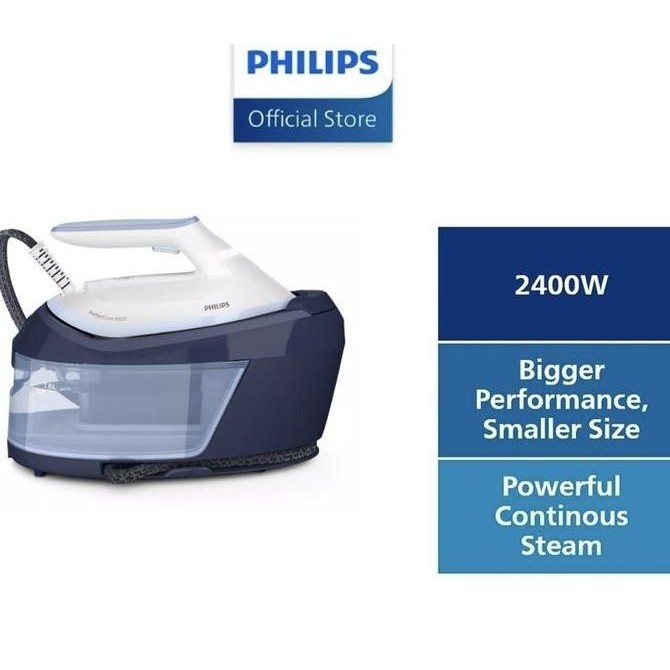 

Setrika Uap PHILIPS PerfectCare 6000 Series Steam Generator - PSG6026/20, OptimalTEMP Technology