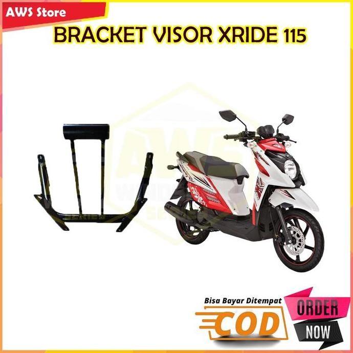 Bracket Visor Xride 115 Barcket X Ride 115 Hemat