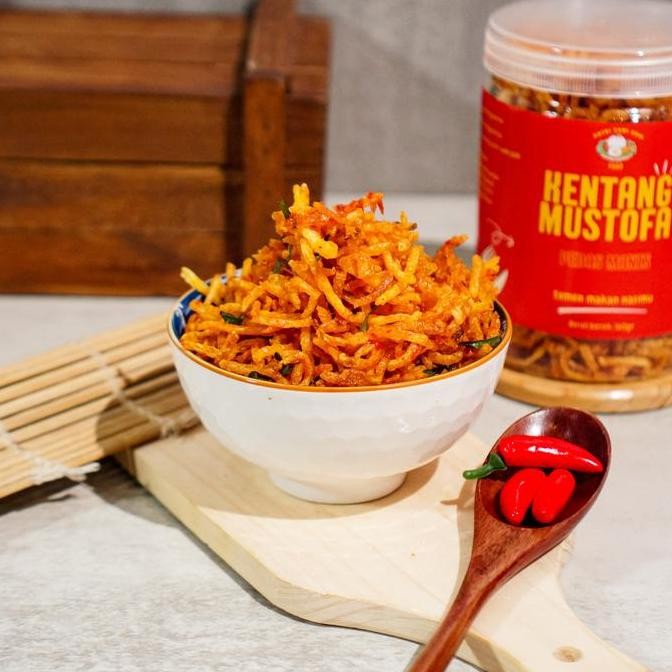

Kentang Mustofa Pedas Manis Putri Sami Asih Food 180Gr Merah Food Chips Snacks Cemilan Snack Keripik Makanan