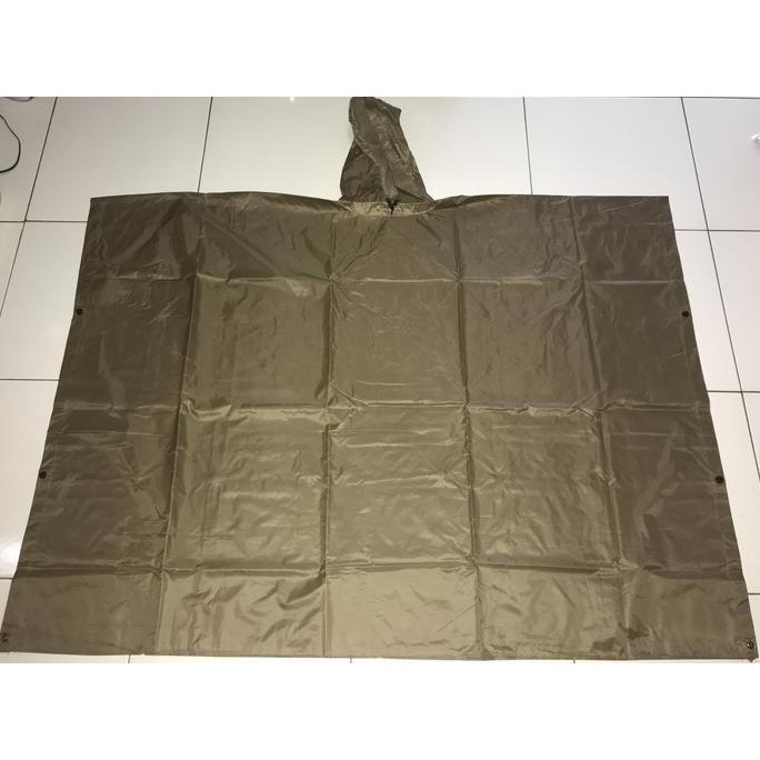 Ponco Coklat / Jas Hujan Ponco Coklat Polri