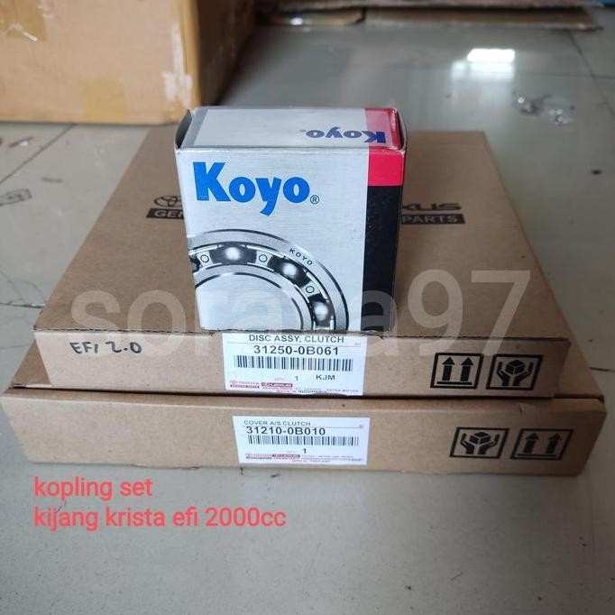 Kampas Kopling Set Kijang Efi 2.0 2cc Kijang Krista Kapsul Matahari