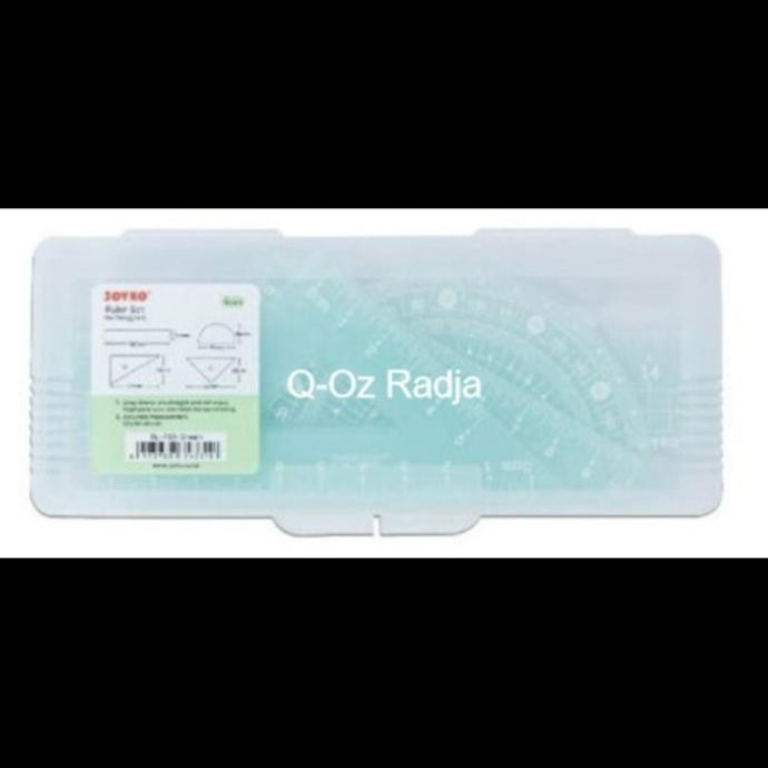 

Penggaris / Ruler Set RL-PS3 - 1 Set Isi 4 Pcs