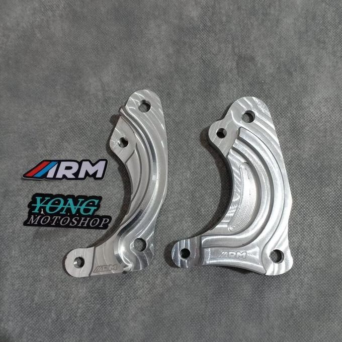 Braket Kaliper 2P BREMBO Mio Disc 220 260 ARM Arumi - BREMBO 220