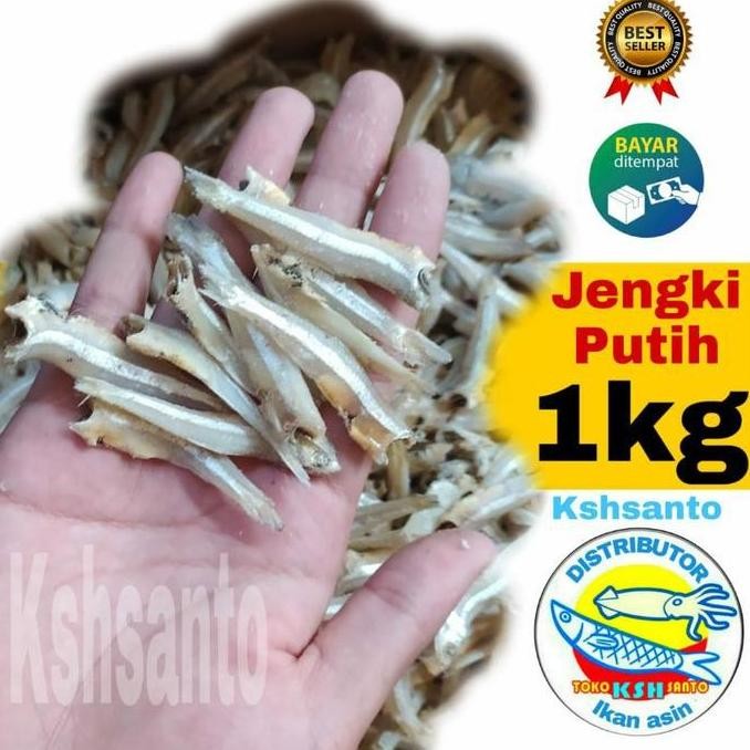 

Terlaris! ikan asin teri jengki putih murah-1kg