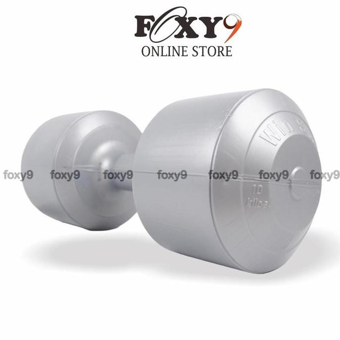 Barbel Dumbel Plastik 10 Kg Barbel 10Kg