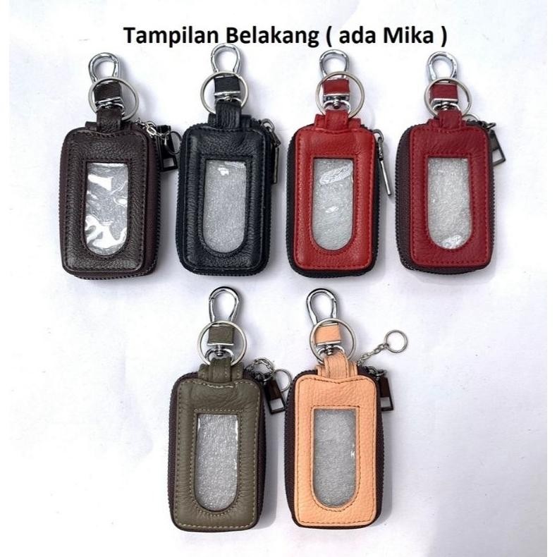 Dompet Kunci Remote Keyless Mobil Kulit Asli Original Dompet STNK Mobil Bahan Kulit Asli Berkualitas