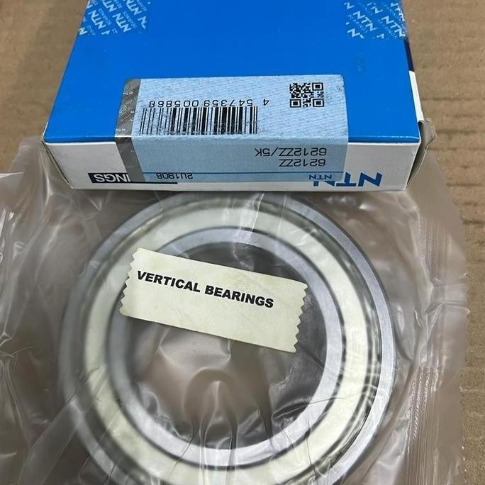 Ball bearing 6212 ZZ NTN 6212ZZ tutup Besi