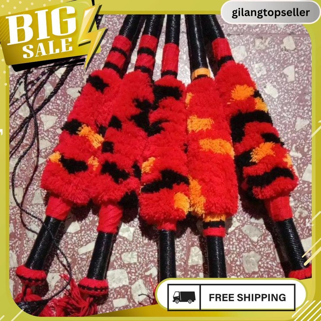 Cambuk Pecut Bopo Gom,Byok Panjang / Pecut Jaranan Panjang / Pecut Bopo Gombyok Termurah