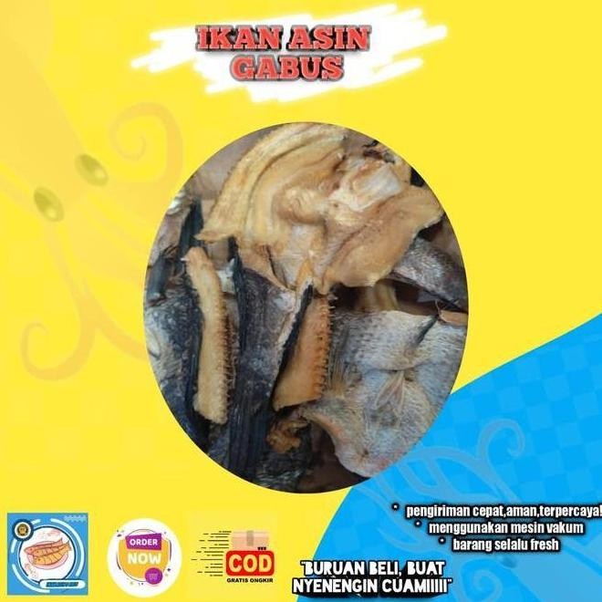 

TERSEDIA [ IKAN ASIN GABUS SUPER
