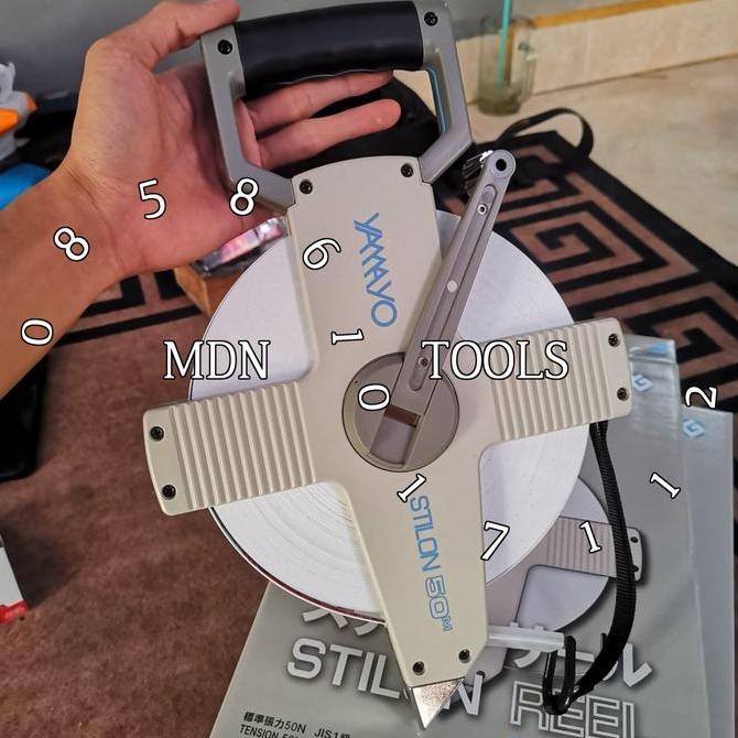 METERAN ROLL 50 METER YAMAYO STILON METERAN TANAH ALAT UKUR ORIGINAL DAN TERPERCAYA