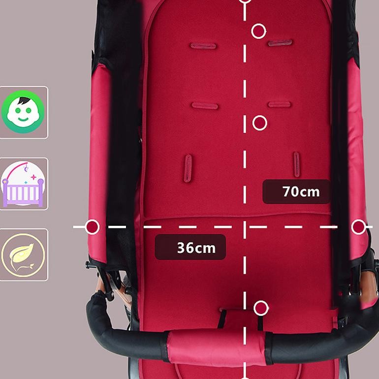 Mmflight Stroller Baby Kereta Dorong Bayi LipatTraveling Dapat Dilipat Stroller