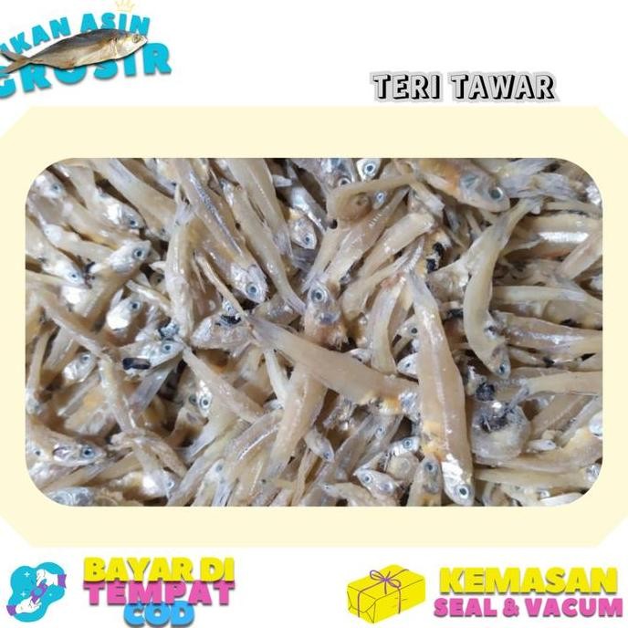 

Grosir Ikan Asin Teri Tawar 1 kg