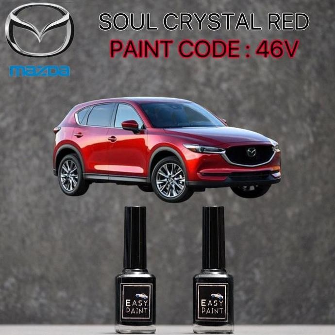 Cat Oles Mobil Soul Red Crystal Mazda - Warna 46V Merah Candy CX3 CX5