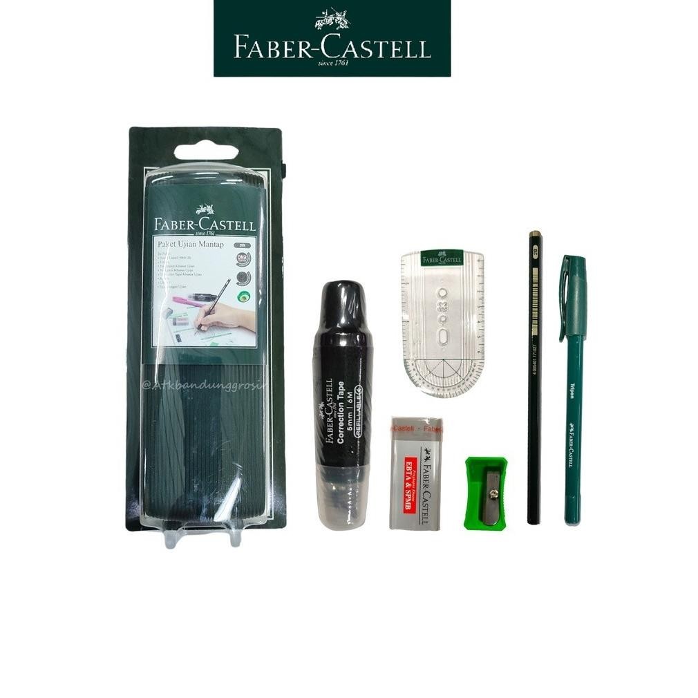 

Paket Ujian Faber Castell Exam Set Mantap EBTA SPMB Paket Alat Tulis - Set DiM