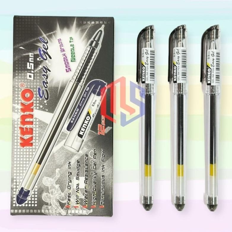 

Pulpen / Ballpoint / Pen Gel Kenko Easy Gel (12pcs) DiM