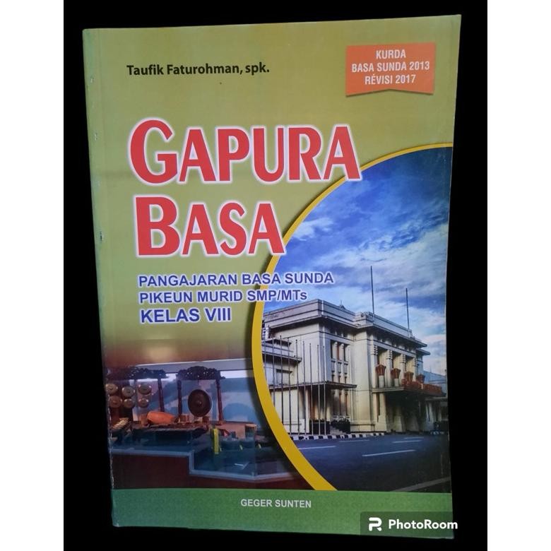 

buku gapura basa kelas 8 DiM