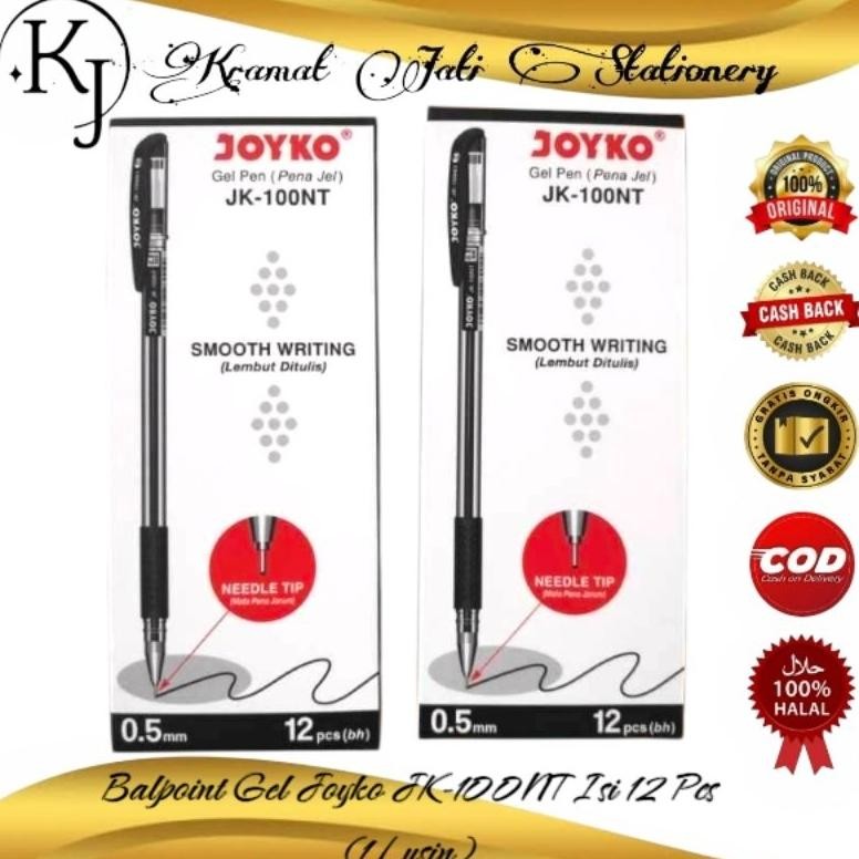 

Balpoint Joyko JK-100NT Isi 12 Pcs (1 Lusin) DiM