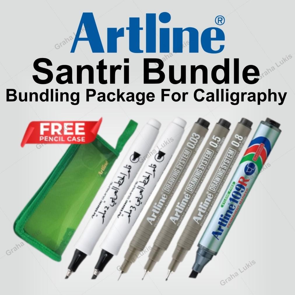 

Artline Paket Santri / paket calligraphy DiM