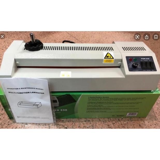 

Mesin laminating fgk topaz 330 a3 DiM