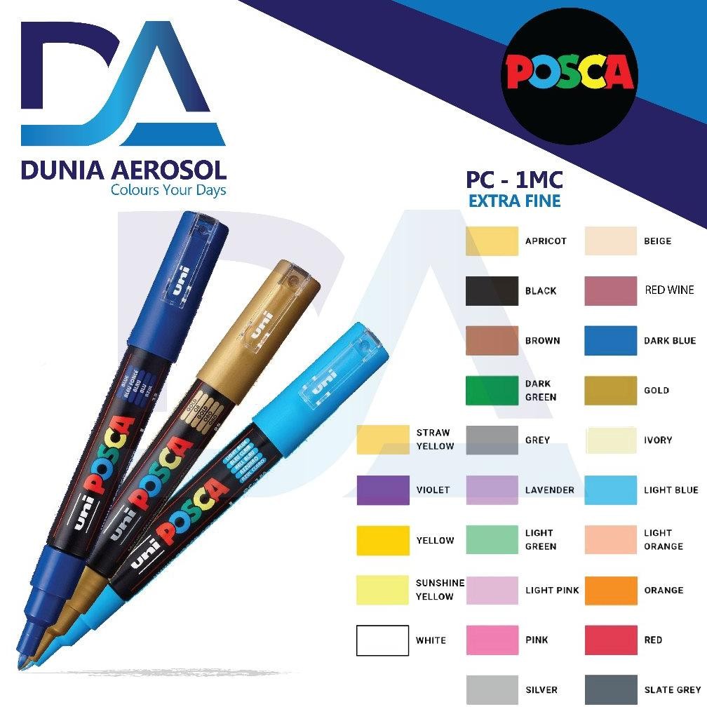 

Posca Paint Marker PC 1M Extra Fine Point Size 0.7mm DiM